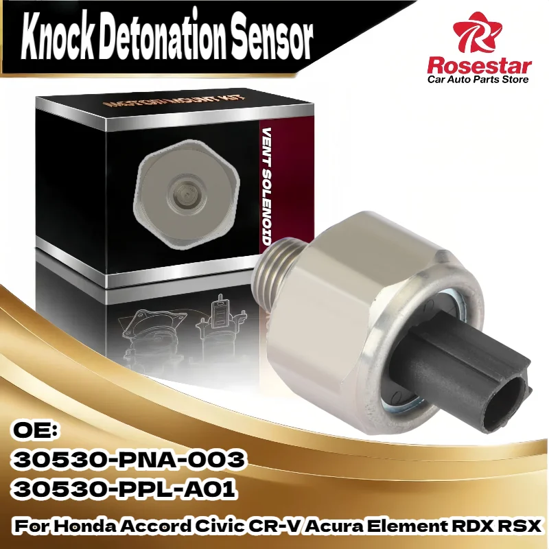 Новый датчик детонации для Honda Accord Civic CRV для Acura Element RDX RSX 30530PNA003 30530PPLA01 30530PPLA01 30530PNA003 Автомобильный Датчики