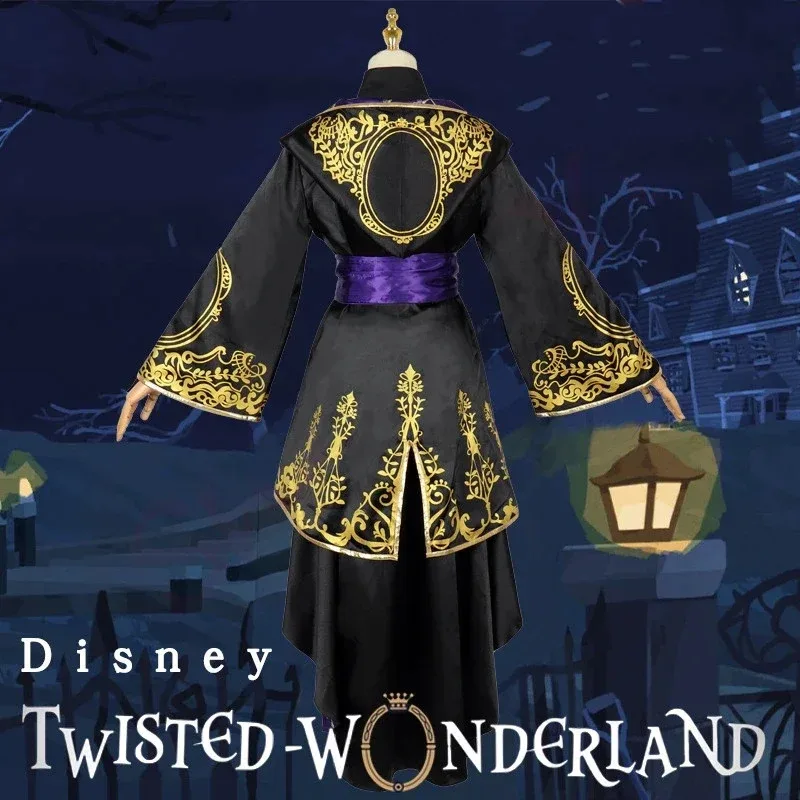 Фото Новый аниме костюм в стиле Twisted-Wonderland, карнавальный костюм, полный костюм экипажа, фестивальная униформа для взрослых, Хэллоуин, карнавал, вечеринка №4