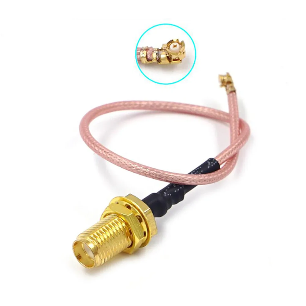 2 шт., гайка с разъемом IPX/u.fl на гнездо SMA/коннектор RP, ОТРЕЗОК кабеля RG178 10 см/15 см/20 см/30 см для PCI Wi-Fi карты, беспроводной маршрутизатор, оптовая продажа