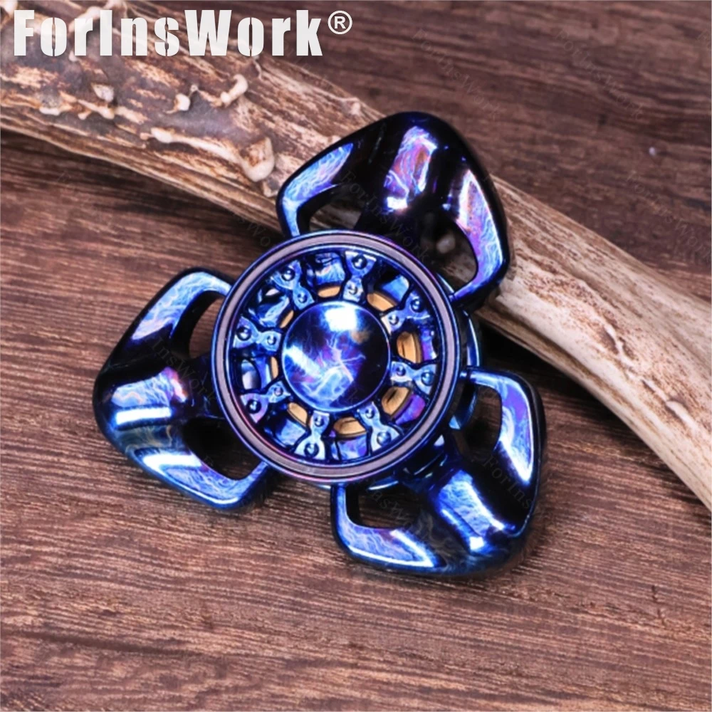 Chimago Storm Titanium Спускающий демон на кончиках пальцев Gyro Edc Взрослые игрушки для снятия стресса Игрушки для снятия стресса