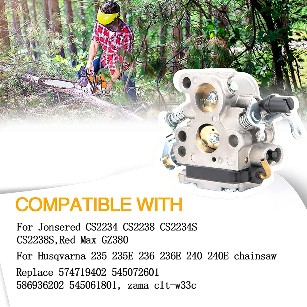Карбюратор для бензопилы Husqvarna 240 235 120 120E 236 240E