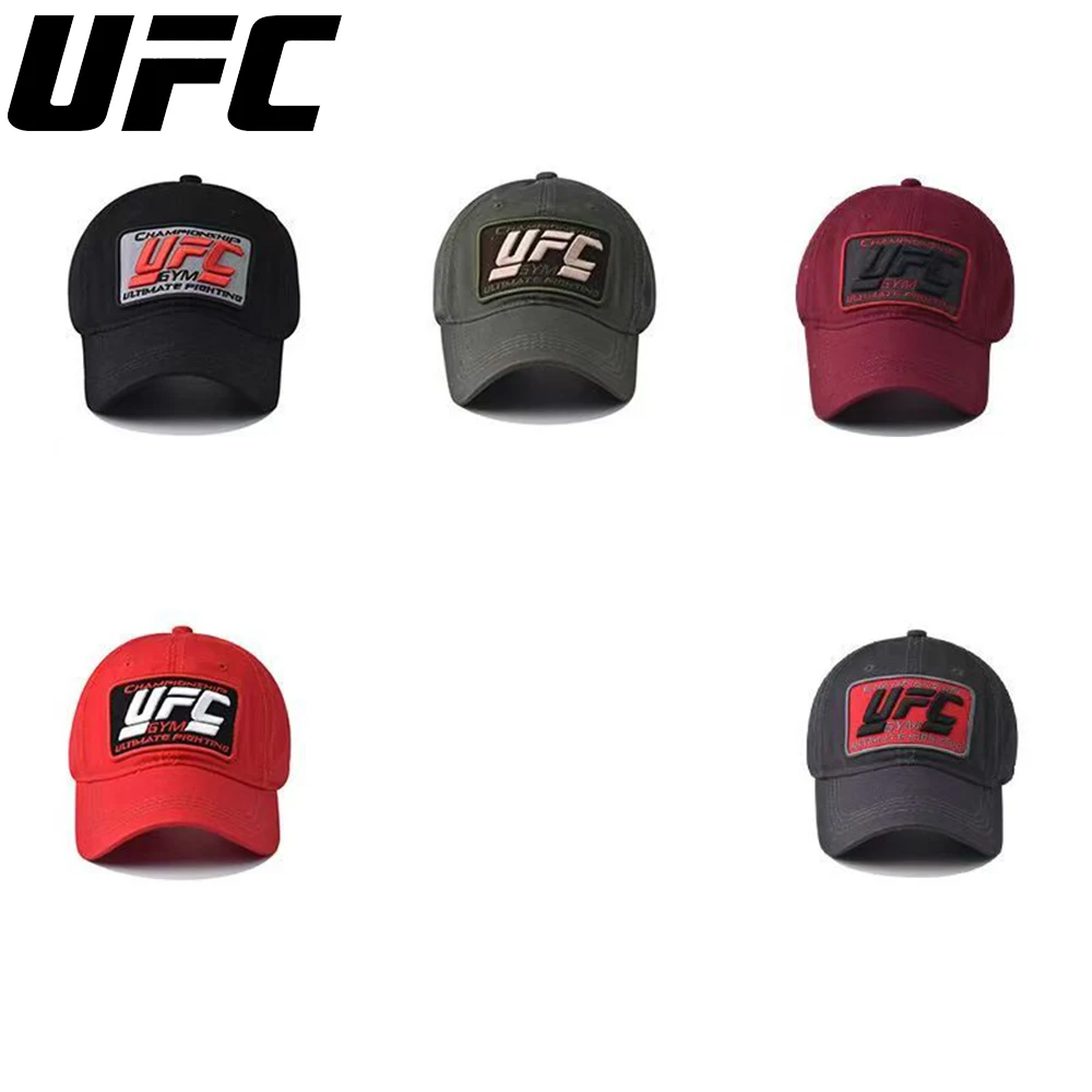 2025 Новая шляпа для бокса UFC, хит продаж, кепка с утконосом, солнцезащитная шляпа, мужская и женская бейсболка для экстремальных видов спорта, регулируемая