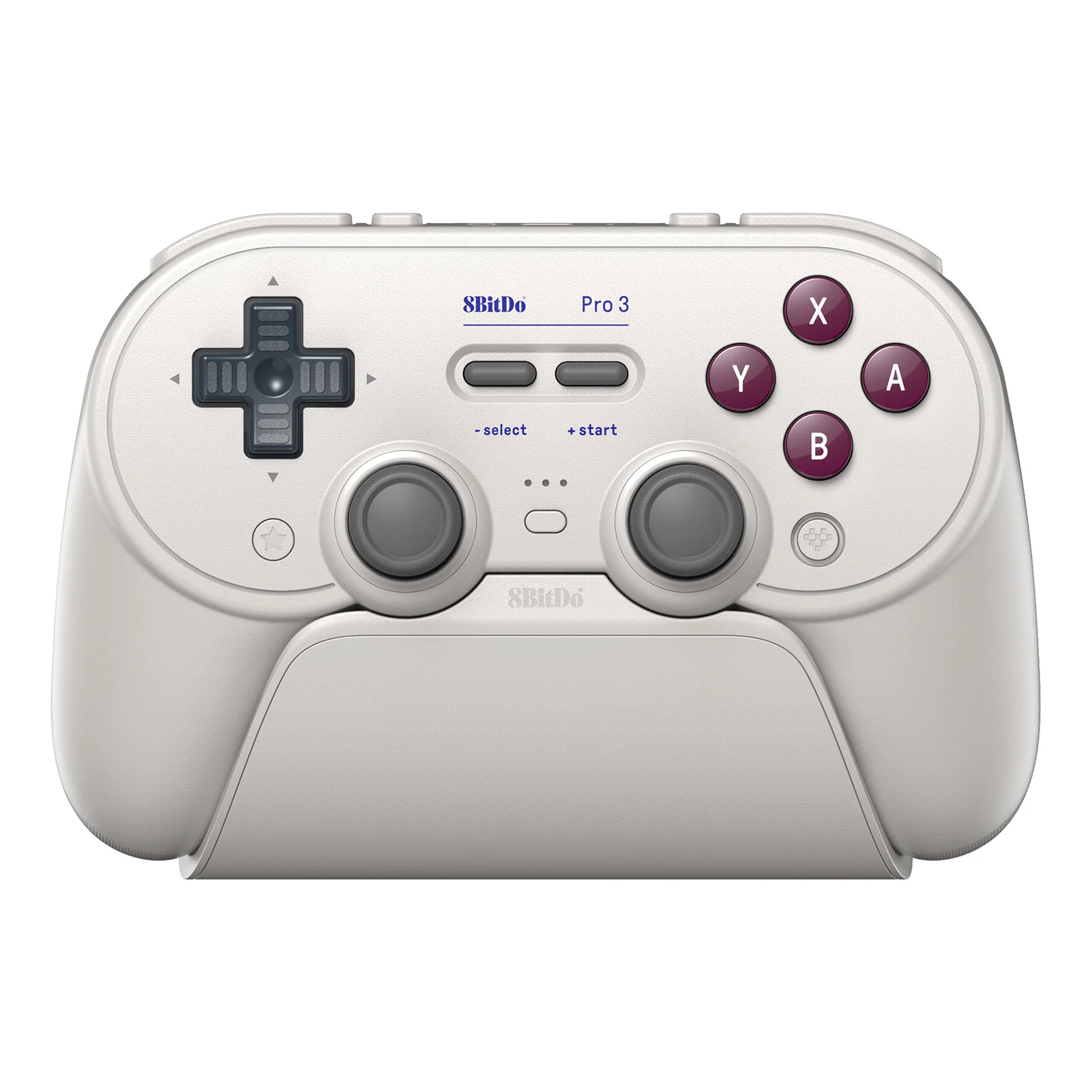 Фото Адаптер 8BitDo 2,4G, контроллер Pro 3, Bluetooth-геймпад с зарядной док-станцией для Apple iOS для Switch/Windows 10 Android/SteamOS №3