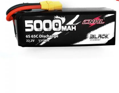 Литий-полимерный аккумулятор CNHL BLACK SERIES 5000 мАч 22,2 в 6S 65C