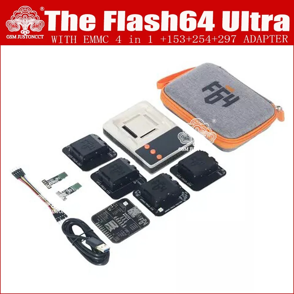 Программаторы NAND Flash 64 работают с картами памяти UFS, eMMC, Nano, MicroSD с EMMC UFS BGA 153 UFS BGA 254, UFS BGA 297