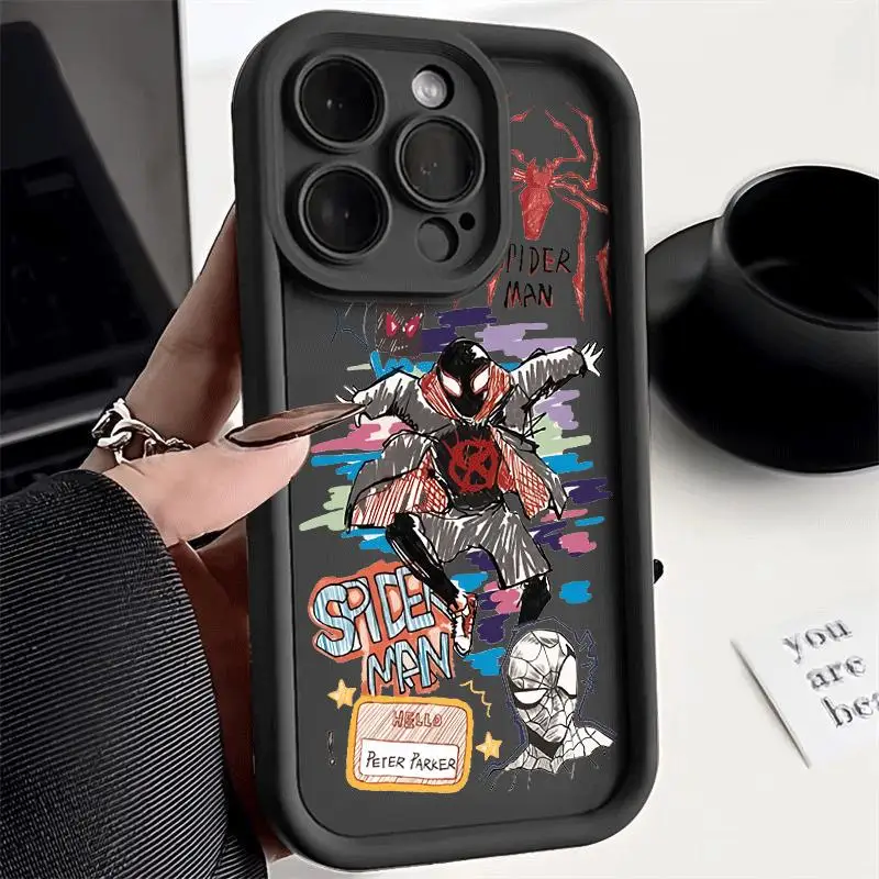 Фото Чехол для телефона Marvel Sipiderman Gwen для Xiaomi Mi 11 Lite 12T Pro Poco X3 Pro X5 X3NFC, мягкий чехол Funda №5