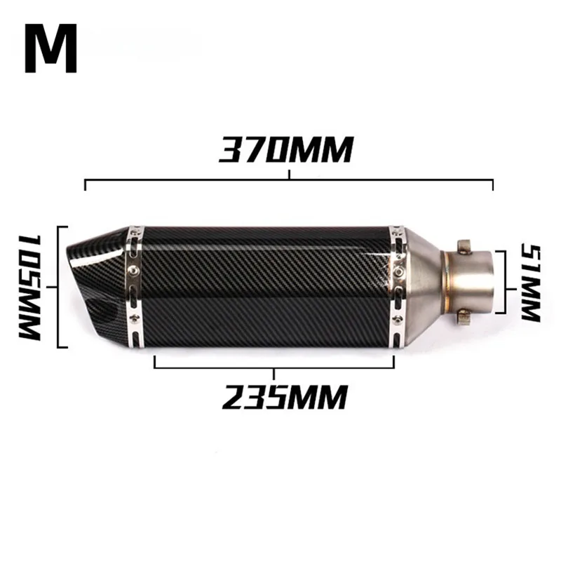 Фото Модификация выхлопной системы мотоцикла Kpr150 Horizon 350r Gsx Ninja250z400 Универсальные детали для модификации выхлопной системы №3