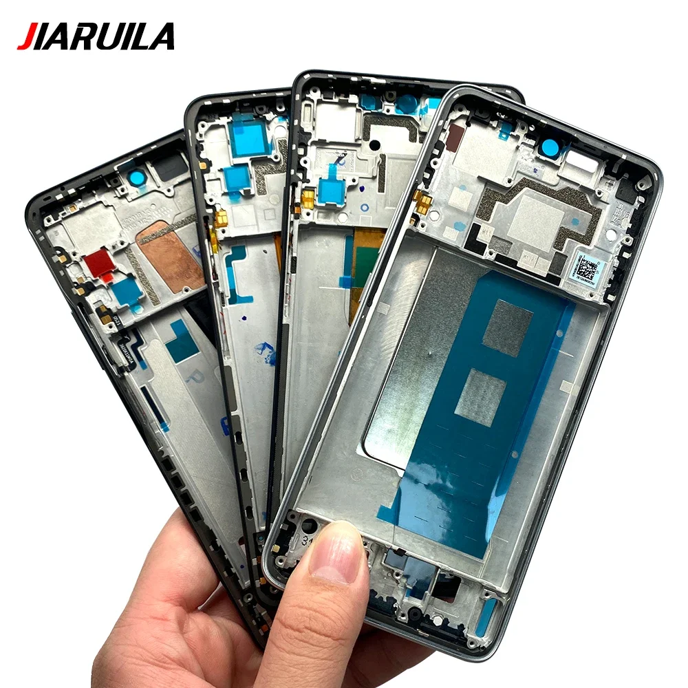 Фото Новый корпус средней рамки для Xiaomi Poco F1 F2 Pro F3 F4 F5 Pro, передняя рамка для ЖК-дисплея, держатель, крышка, средняя Крышка корпуса, запчасти №5