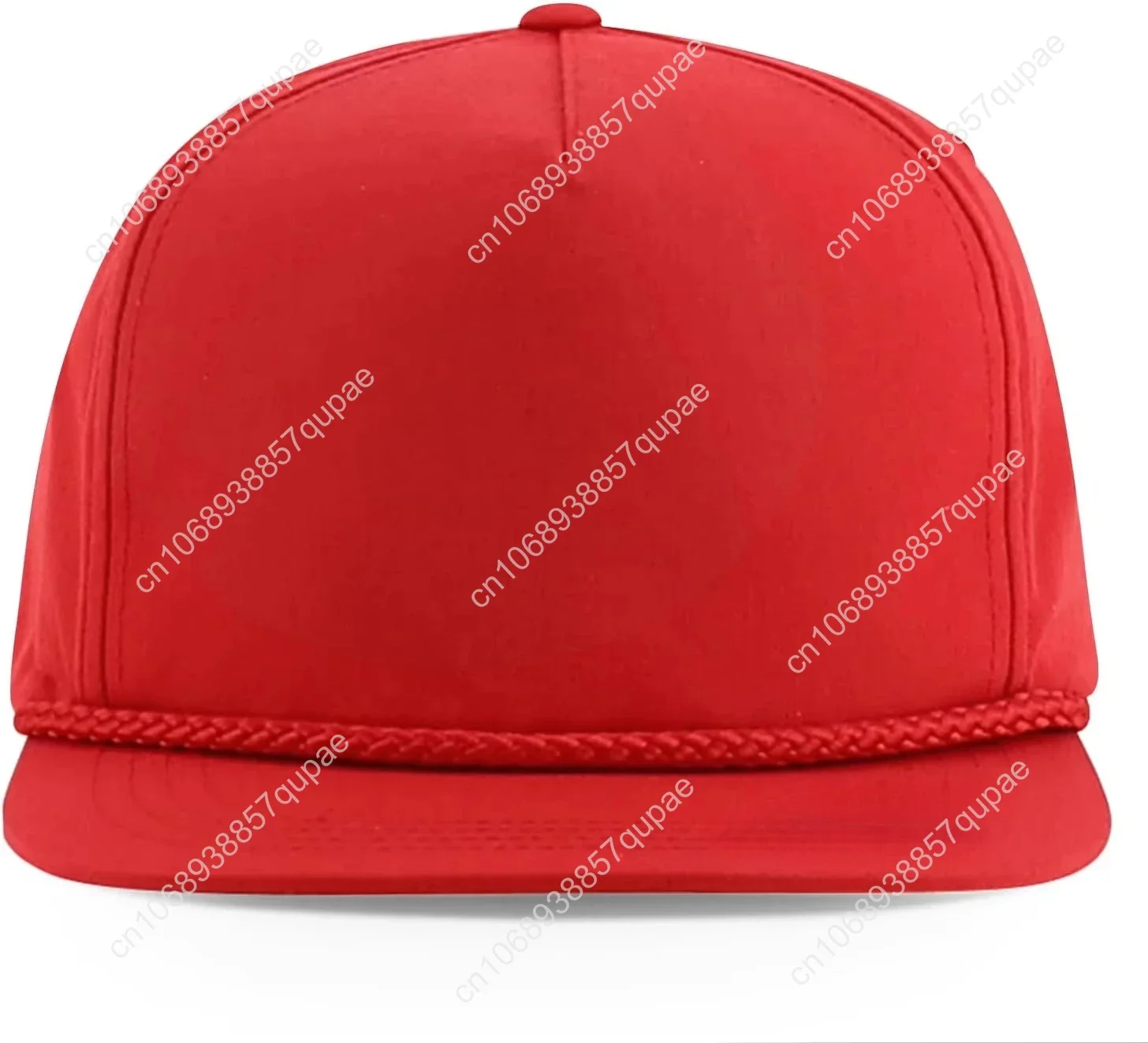 Фото Модный магазин одежды. Большая классическая 5-панельная шляпа Snapback для гольфа с плоской веревкой XXL. №2