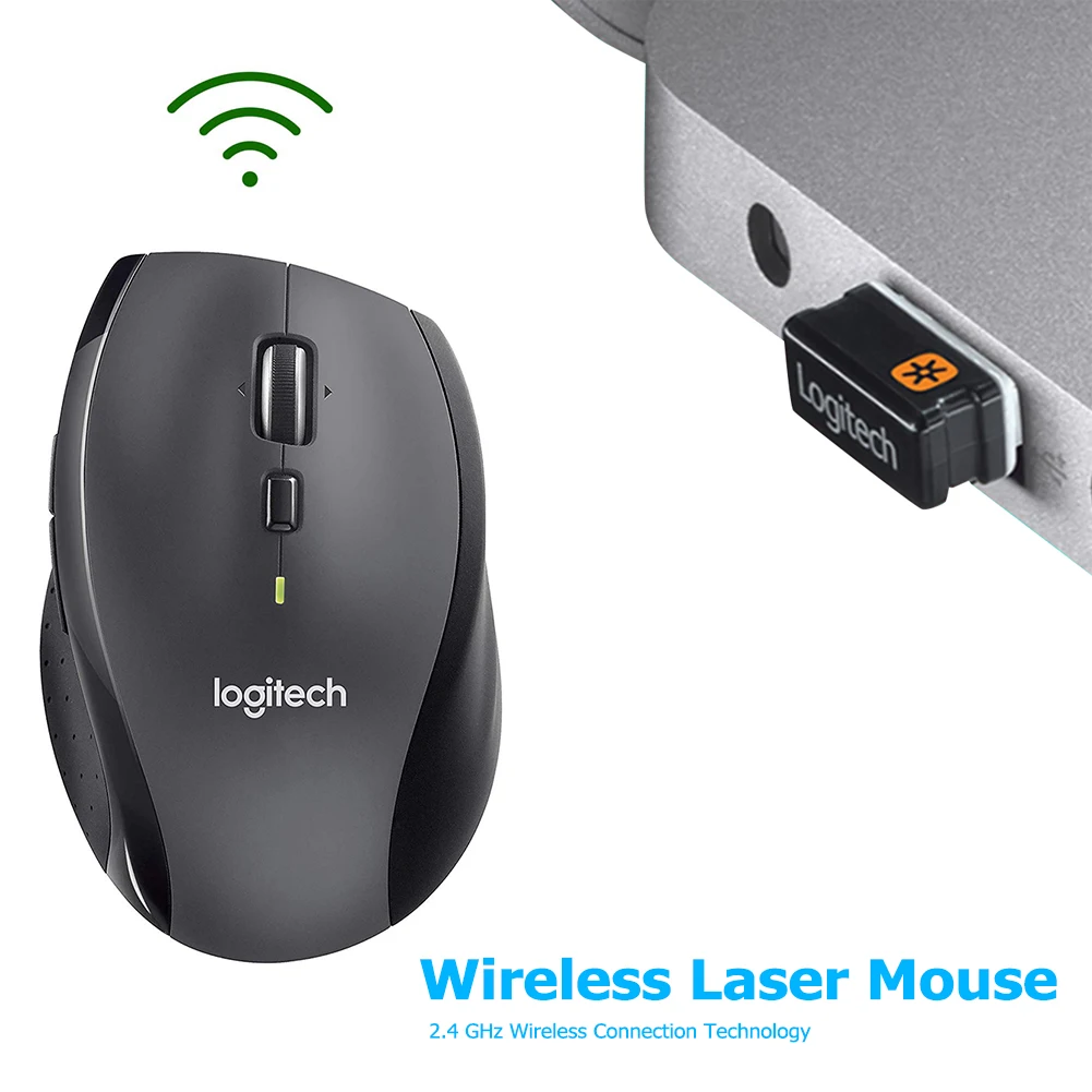 Беспроводная мышь Logitech M705, эргономичная, с функцией мышь с приемником USB (art.: 3920bc4c6f929) - 3920bc4c6f929