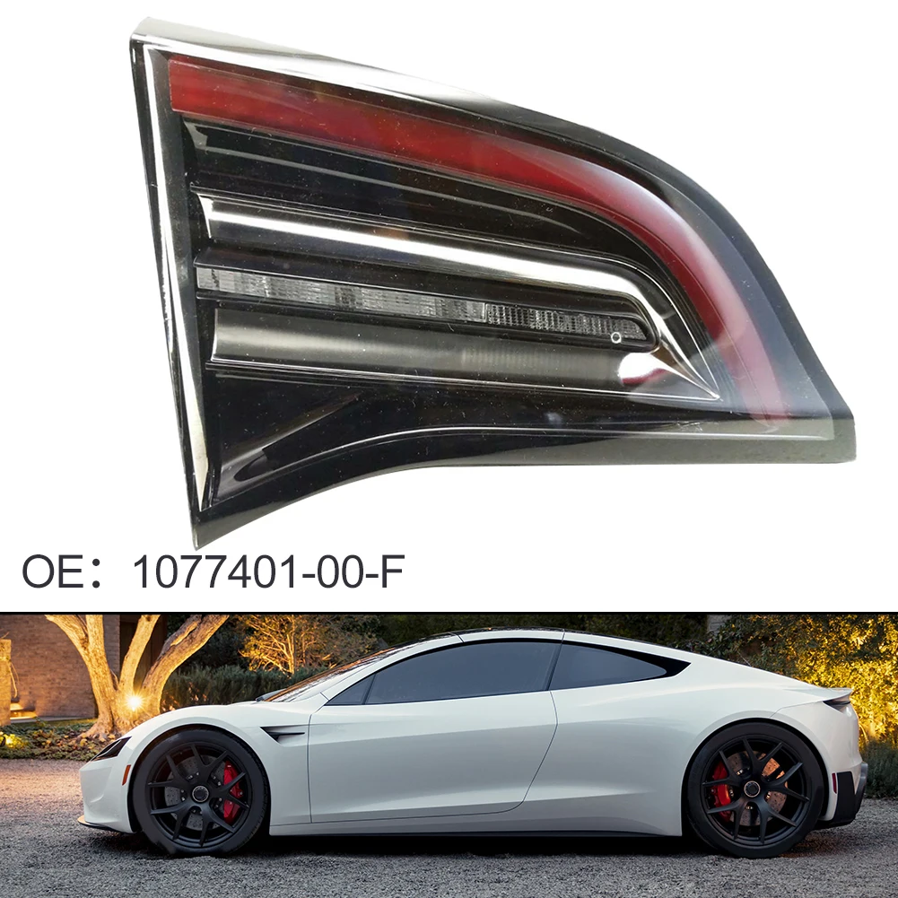 Внутренний фонарь Задний фонарь Черный 1077401-00-F ABS Для Tesla MODEL 3/Y 2021-2023 Для Tesla MODEL 3/Y 2021-2023 Практичный и полезный