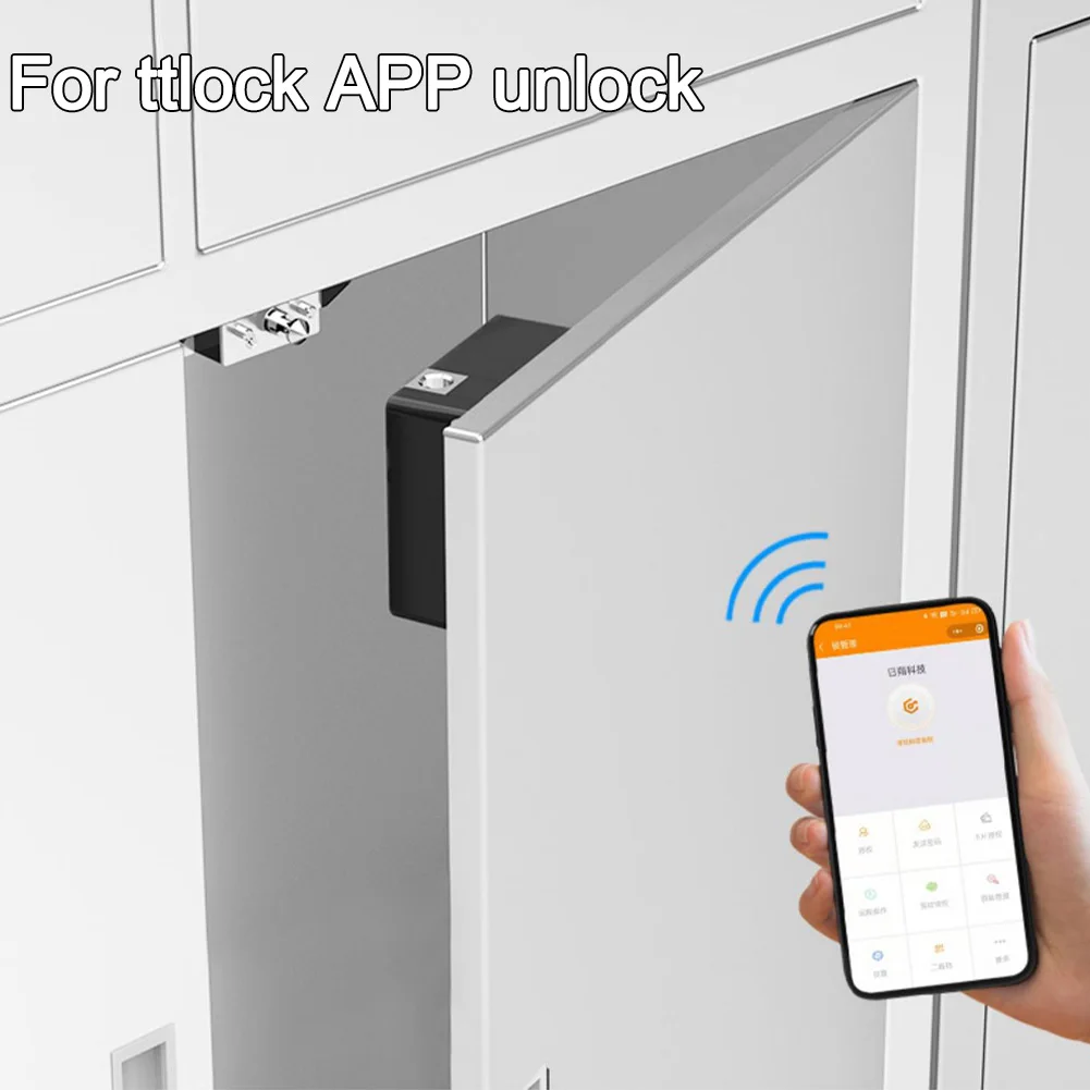 Фото Современное решение для безопасности, вход без ключа NFC для приложения TTlock 3 в 1, разблокировка дверного замка, невидимый электронный дизайн №5