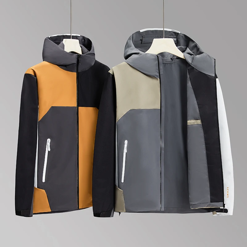 Куртка мужская одежда куртки для мужчин Ropa Y2k корейская модная одежда Techwear осень-зима тренчкот с длинным рукавом Большие размеры Топы