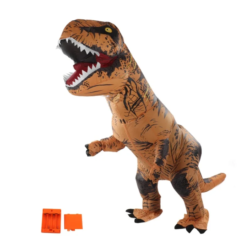 Костюм динозавра T Rex, надувной костюм динозавра для Хэллоуина, косплея, вечеринки, Рождества