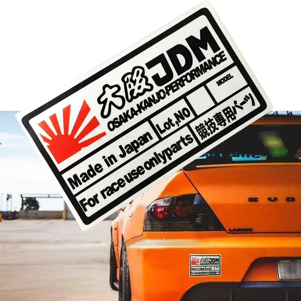 Для 1x Осака JDM производительность сделано в Японии виниловая наклейка стикеры фотография