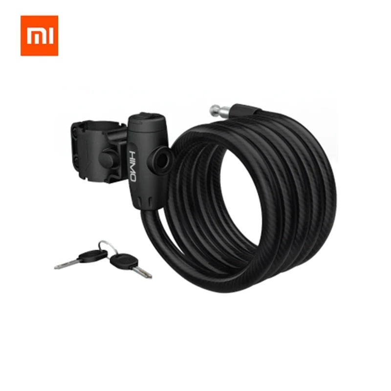 Оригинальный портативный складной кабель xiaomi HIMO L150, замок для электрического велосипеда от Xiaomi youpin xiaomi, комплект для умного дома