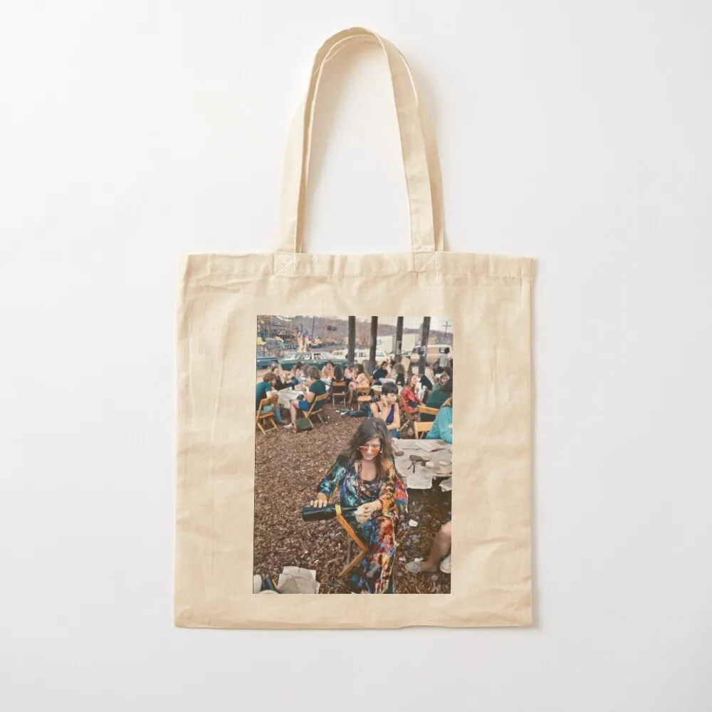 Janis Joplin at Woodstock Tote Bag, ручные сумки, персонализированная сумка-тоут, роскошная женская сумка