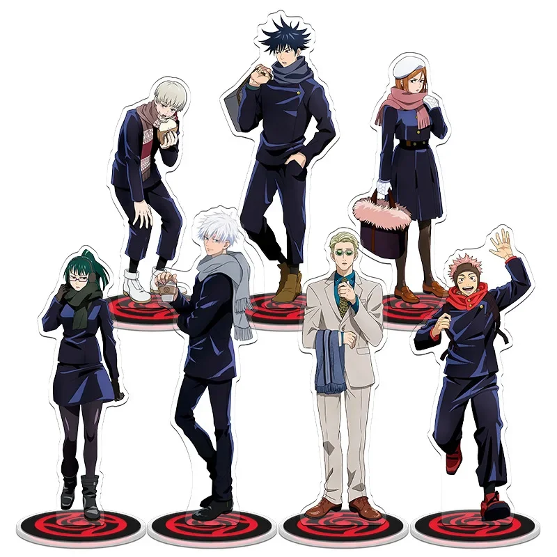 15 см Новый Аниме юютсу Kaisen Gojo Satoru Nanami Yuji Itadori фигурка акриловая модель на подставке мультяшное настольное украшение подарки