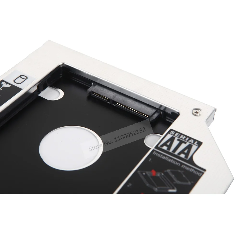 Фото Второй жесткий диск HDD SSD оптический кронштейн Caddy рамка SATA для Lenovo B50-45 B51-80 B50-50 G50 G50-30 G50-70 G70-70 G50-45 Z40-70 №2