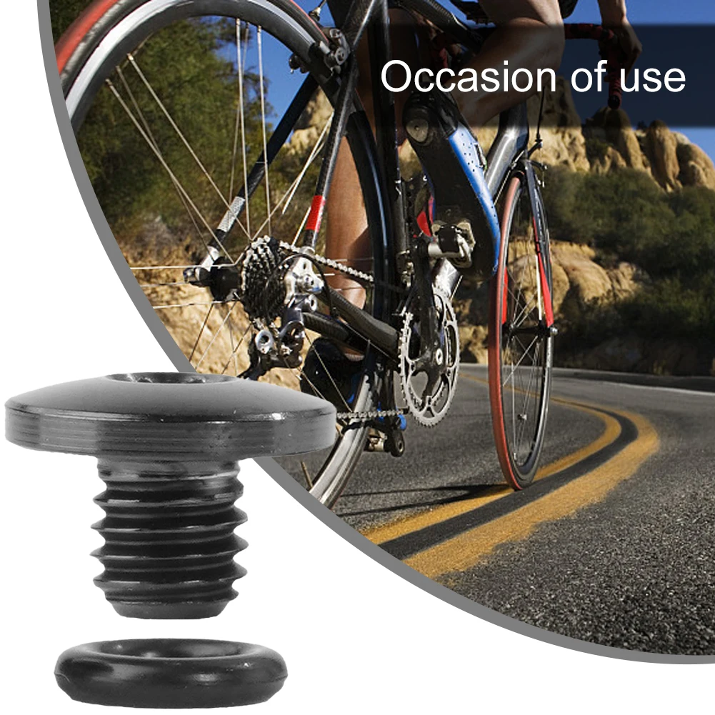 Титановое уплотнительное кольцо для прокачки велосипеда для Shimano-XT-SLX Zee-Deore-LX 8,85 мм/10 мм, отверстие для заправки масла, разделенная крышка масленки Велоспорт