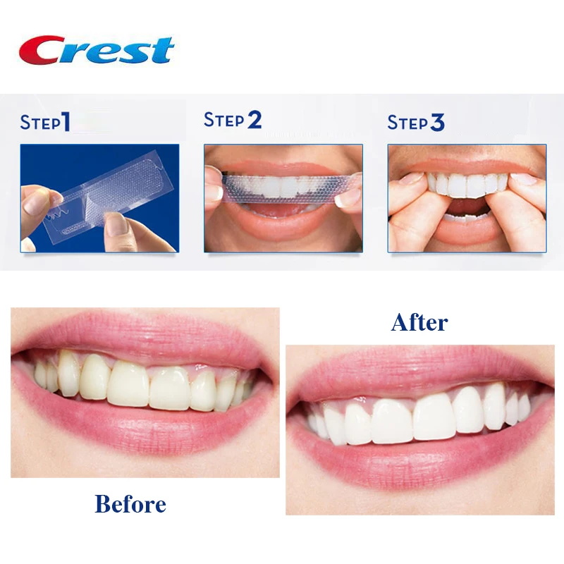 Crest 3D Whitestrips Dental Bleach полоски для отбеливания зубов гламурные белые полоски для отбеливания зубов отбеливание зубов 5714 лечение (art.: 3920c38d602a7) - 3920c38d602a7