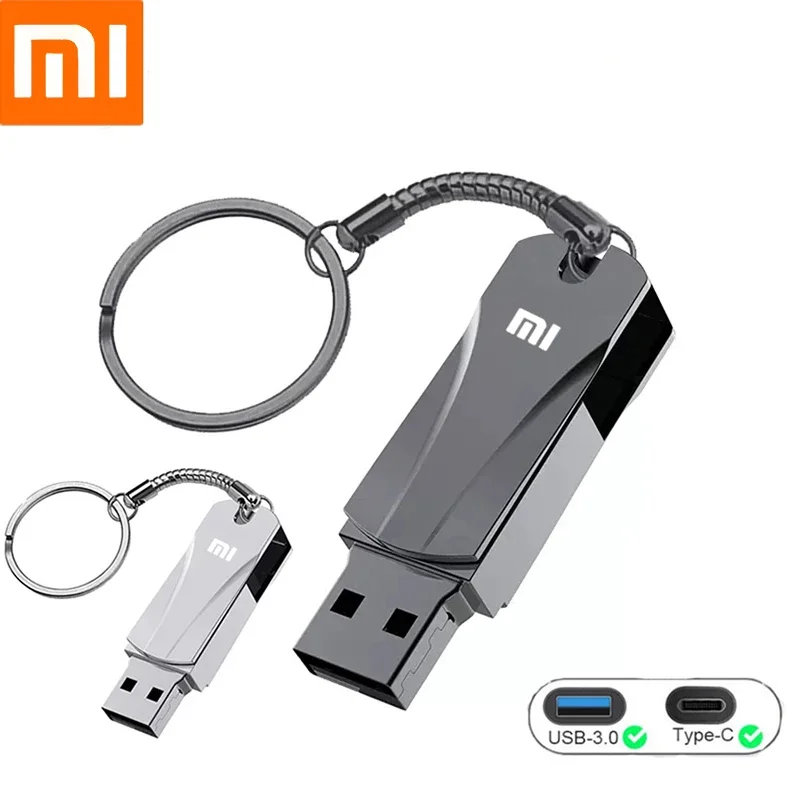 Металлический U-диск Xiaomi объемом 16 Тб, флеш-накопитель USB 3,0, высокоскоростная передача файлов, 8 ТБ, 4 ТБ, ультра-большая емкость, водонепроницаемый, Механический Стиль (art.: 3920c4749d98d) - 3920c4749d98d