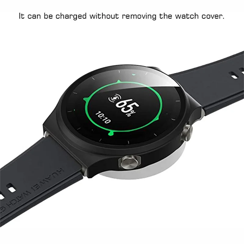 Фото Закаленное стекло + чехол для Huawei Watch GT 3 Pro 46 мм, защитная пленка для экрана, чехол с полным покрытием из поликарбоната, Аксессуары Для GT3 Pro №5