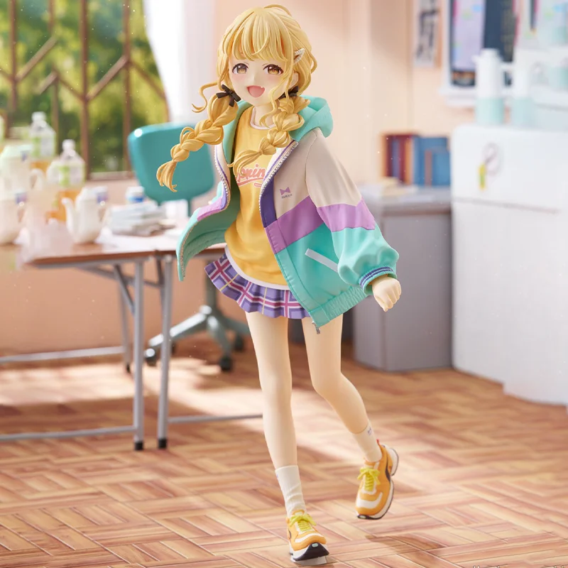 Фото 【Настоящий】PLUM оригинальный Gakuen IDOLM STER Fujita Kotone 1/7 аниме мультфильм гаражный комплект модель украшения модель игрушки подарки игрушки №3