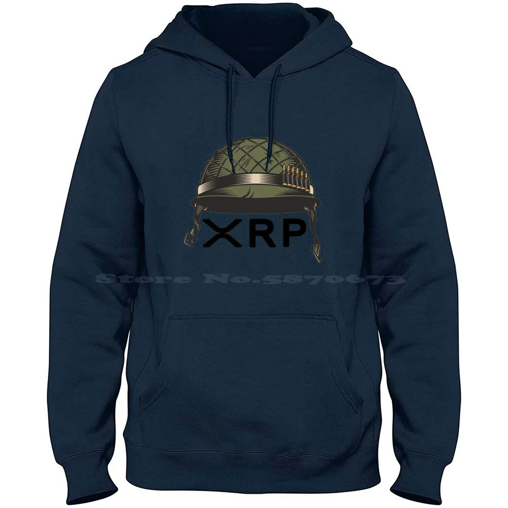 Худи Xrp из 100% хлопка для армии криптовалюты Essential, армейская футболка Xrp до Луны, волны, блокировка блоков, Xrp, купить криптовалюту