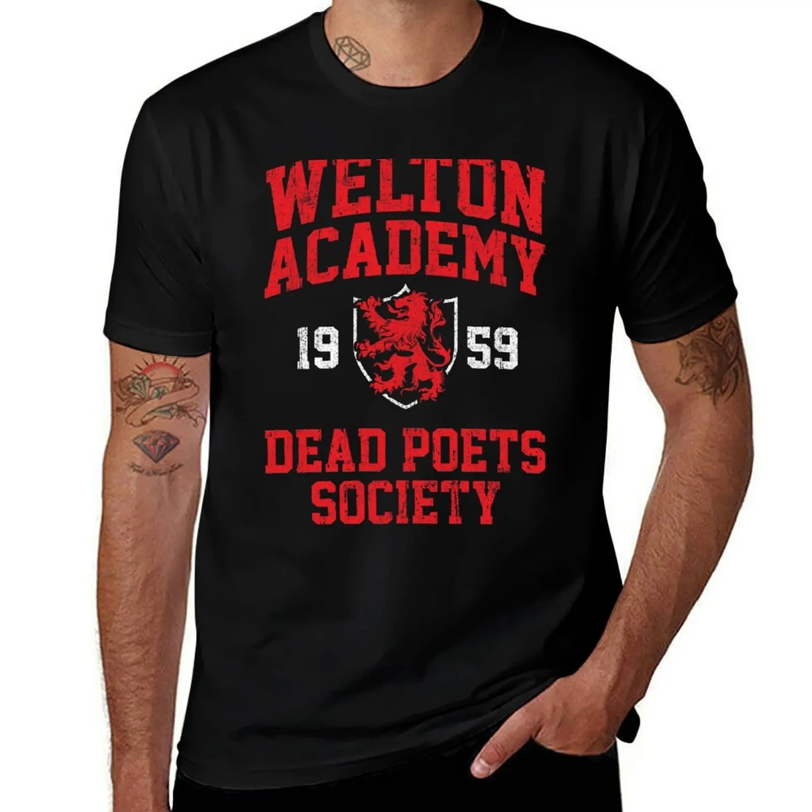 Welton Academy Dead Poets Society T-Shirt t shirts for man cotton soft cotton t shirt pack T-Shirt