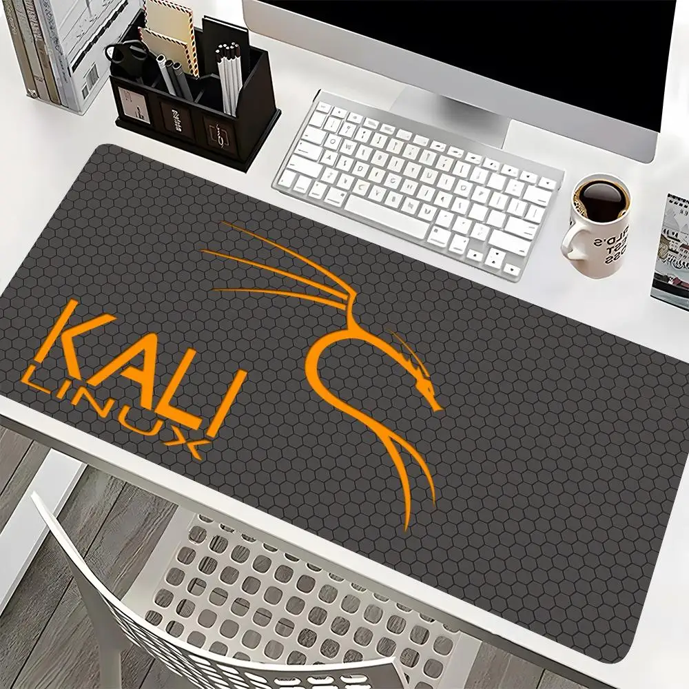 K-Kali Linux-es Коврик для мыши Игровой коврик для мыши Абстрактный большой коврик для мыши 800x400x2 мм Gamer XXL Mause Ковер ПК Стол Компьютерная периферия