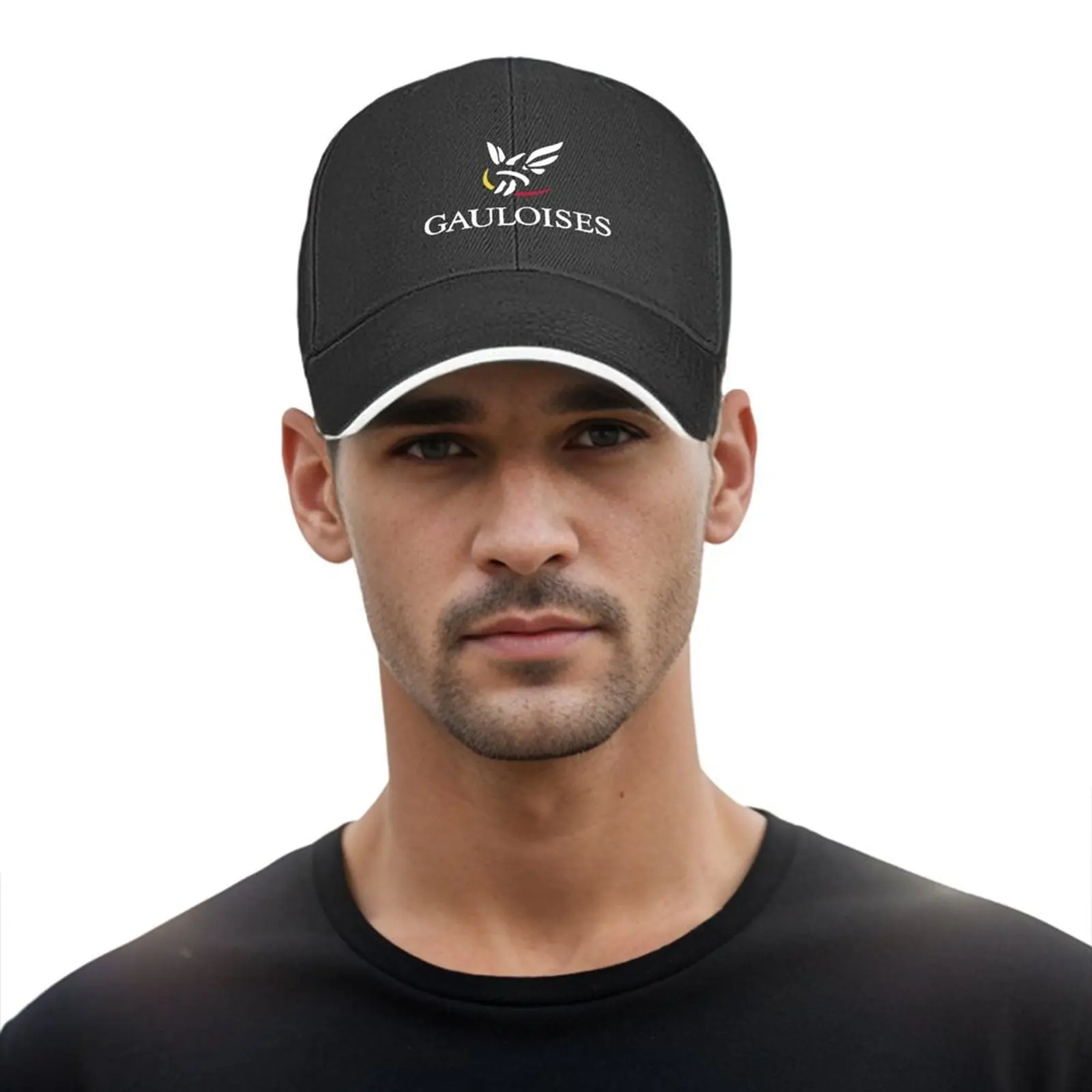 Фото Стильная бейсболка с дизайном Gauloises, шляпа в стиле вестерн, кепка Snapback, пляжная кепка в стиле хип-хоп для мужчин и женщин №5