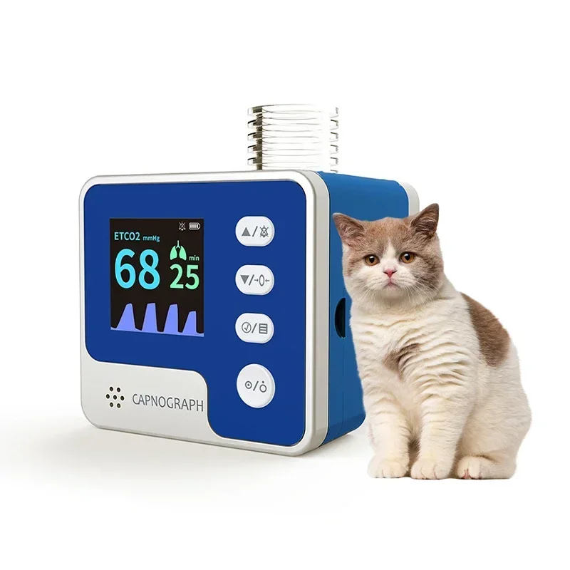 Contec CA10M-VET Veterinaire Capnografie Etco2 Capnograaf