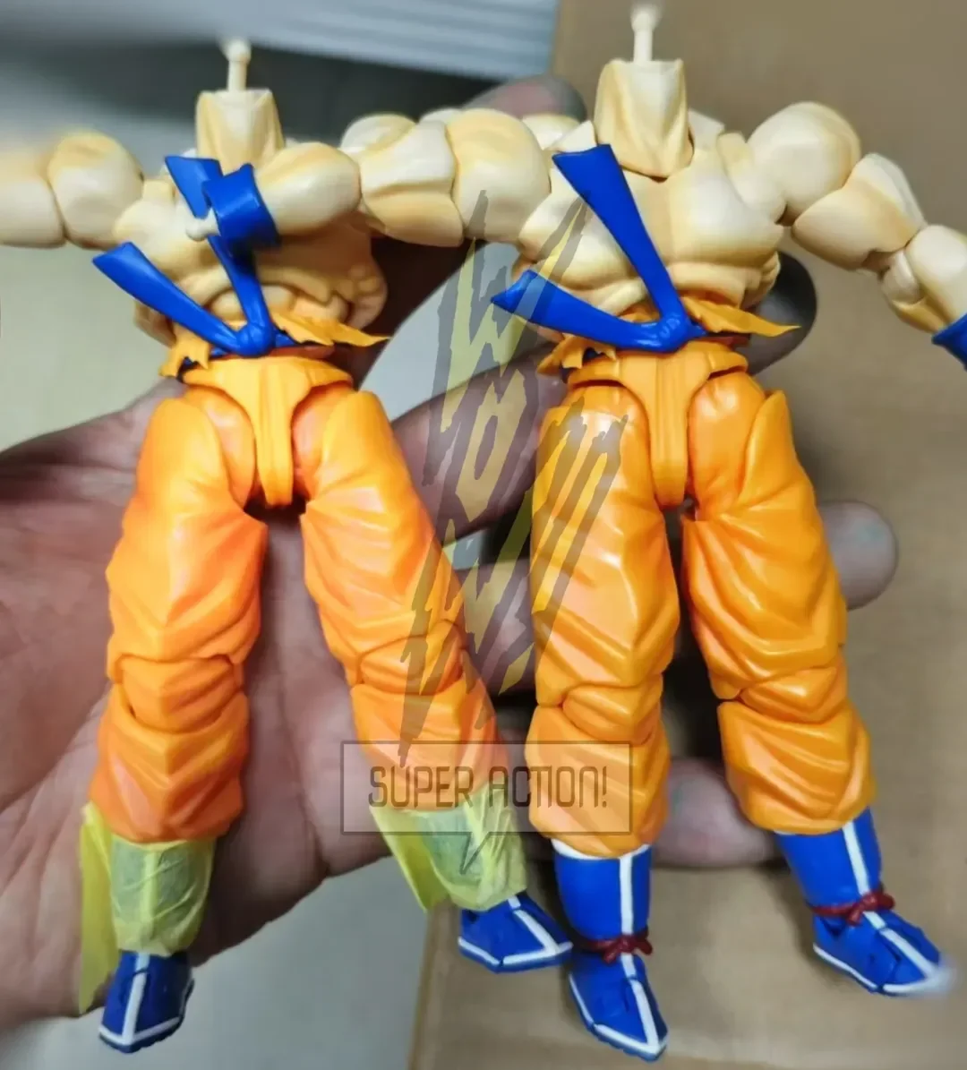Фото Фигурки героев Wow Studio Dragon Ball Z - Son Goku Vegeta Legendary Super Saiyan, аниме-фигурка, модель игрушки для коллекционеров №2