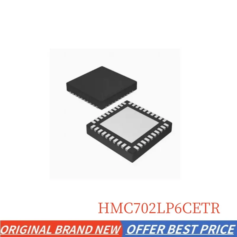 Новый оригинальный товар в наличии HMC702LP6CE HMC702LP6CETR H702 QFN-40 14 ГГц 16-битное десятичное деление N PLL со встроенной разверткой