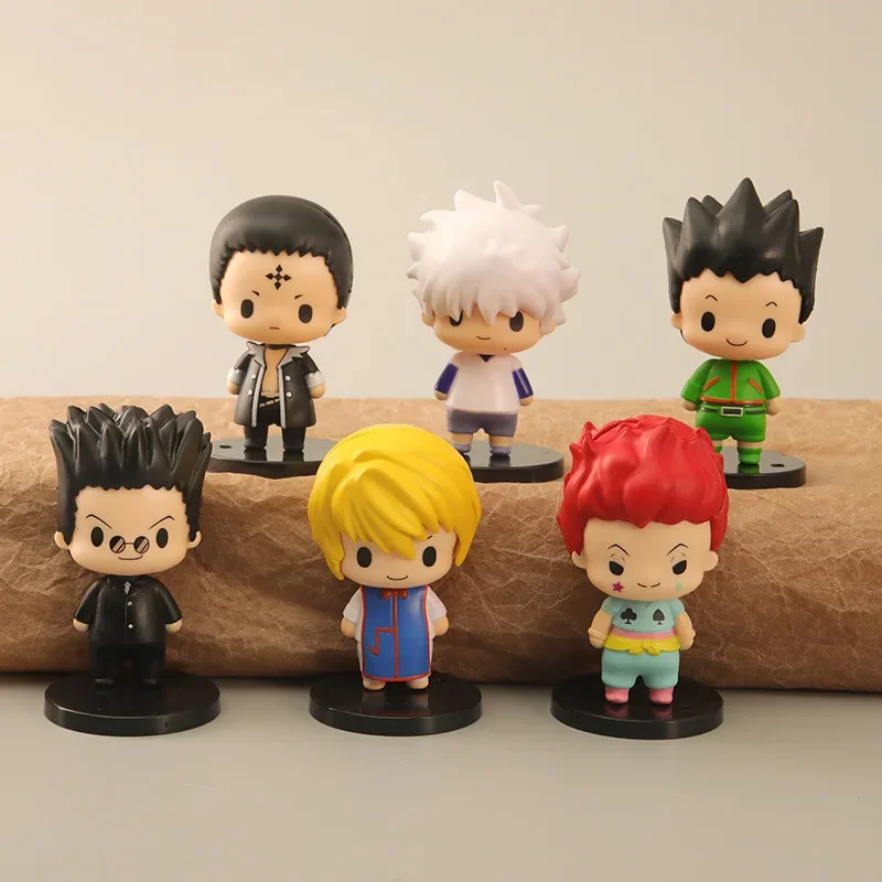 Фигурка охотника x Hunter из аниме Killua Zoldyck Gon Freecss, экшн-фигурка Курапика Hisoka Kulolo Lushilufelu, коллекционная игрушка