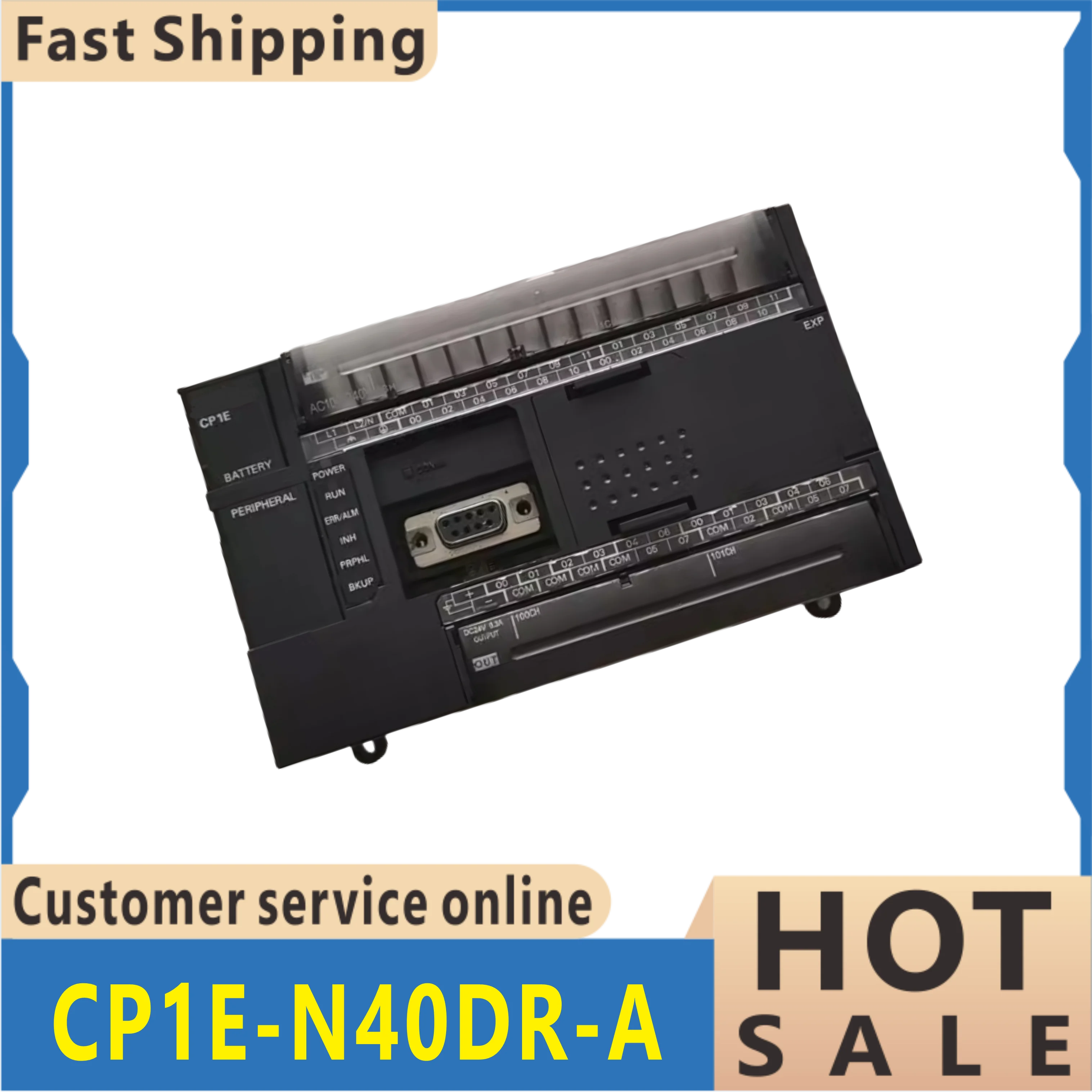 Оригинальный программируемый контроллер ПЛК CP1E-N40DR-A CP1E-N40SDR-A