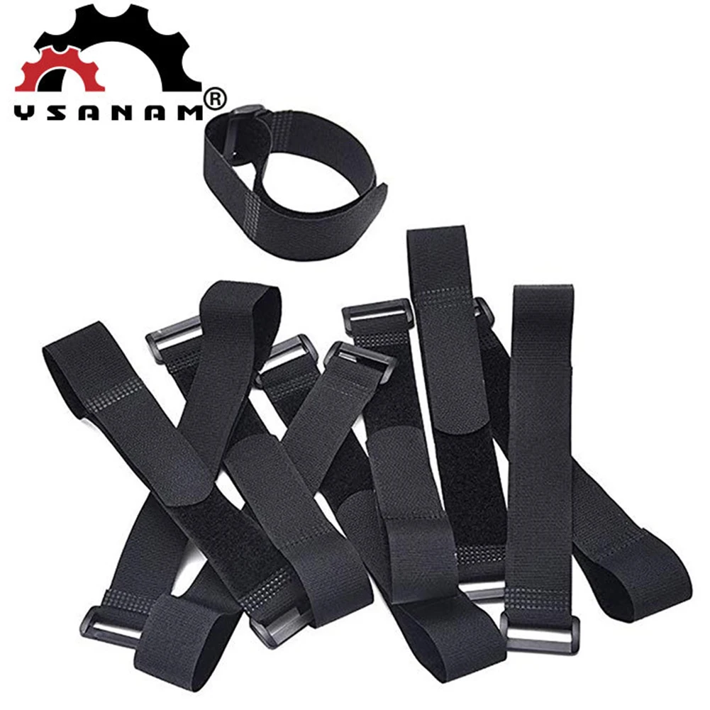 10pcs 20x250mm Nylon Cable Ties Multil Purpose Self-adhesive Bike Computer Data Tie Bicycle Strap Reusable Fastening -