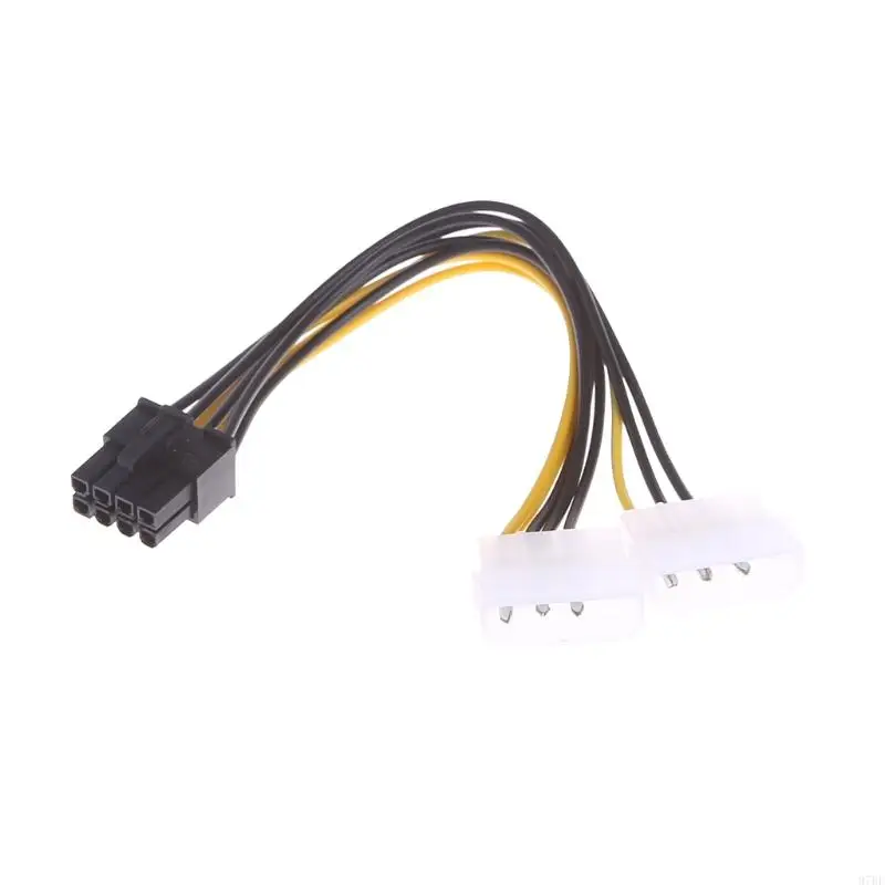 97BF 7-дюймовый 2 x Molex 4 PIN-контакт до 8-контактного PCI для экспресс-видеокарты PCI-E ATX PESTER CABLER-MOLEX TO PCIE 8 PIN (art.: 3920cc3c896af) - 3920cc3c896af
