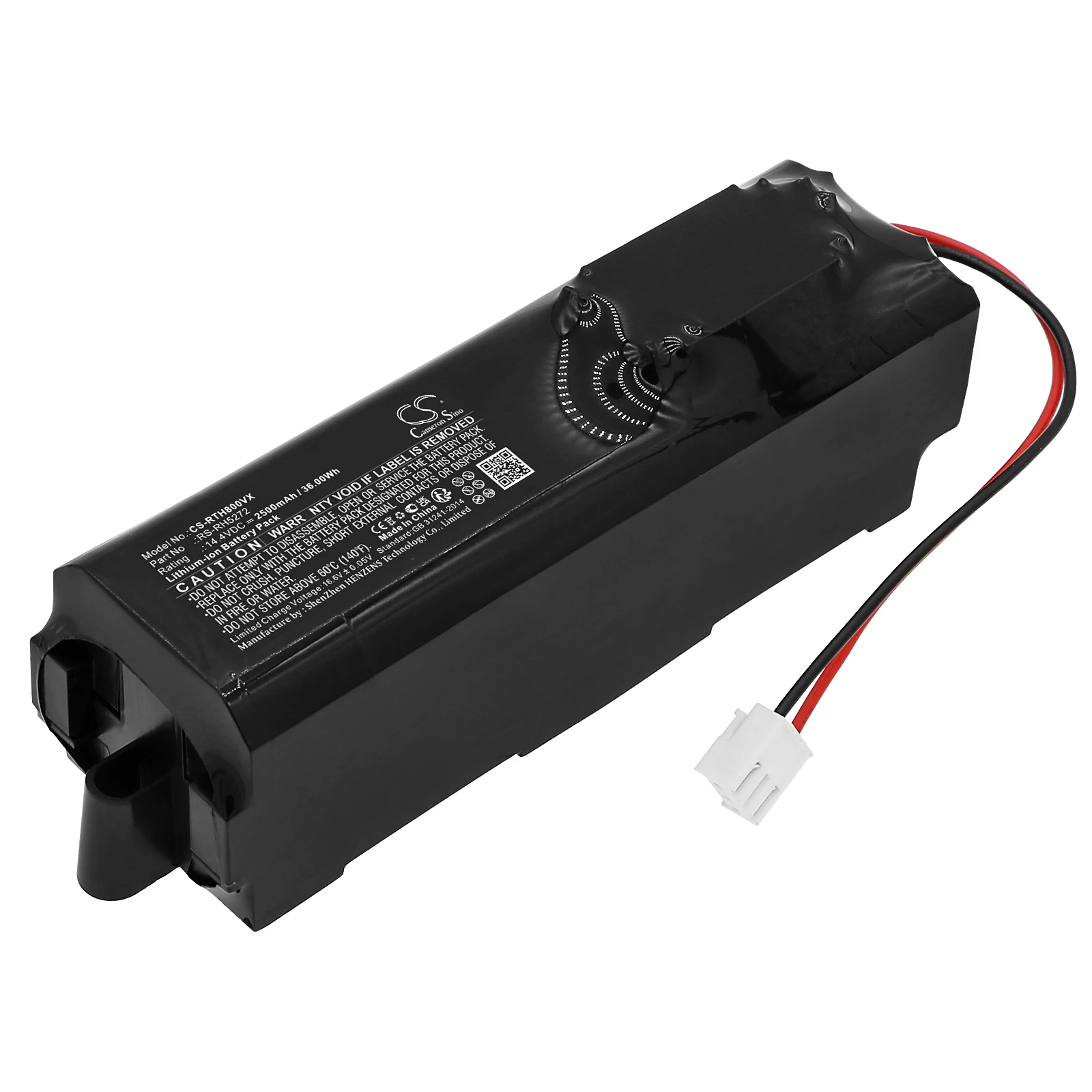 Сменный аккумулятор CS для Rowenta RH8801WH/2D2,RH8801WH/9A0,RH8801WH/9A2,RH8837K0/9A0, экстремальная фотомощность ВВС 2500 м