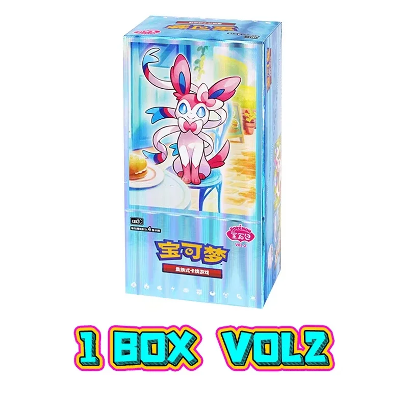 Официальные упрощенные китайские карты Pokemon PTCG GEM Pack Vol.2 & Vol.3 Коллекционные карты Алая и фиолетовая игрушка-усилитель вечности (art.: 3920d17e15b6f) - 3920d17e15b6f