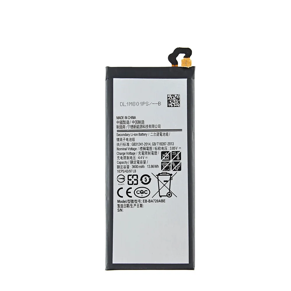 Фото Оригинальный новый аккумулятор EB-BA720ABE 3600 мАч для Samsung Galaxy A7 2017 версия A720 SM-A720 A720F SM-A720S A720F/DS аккумуляторы + инструменты №5