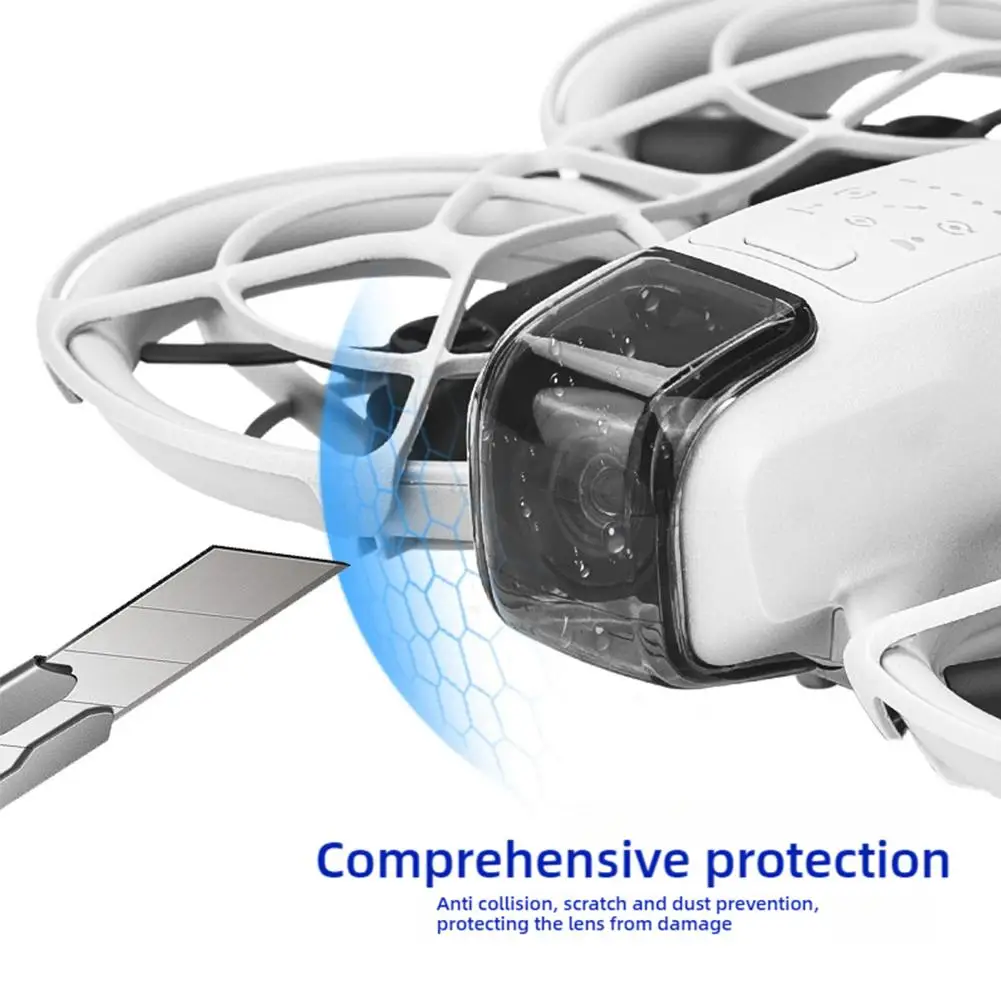 Фото Крышка объектива дрона для dji Neo Drone Gimbal Camera Защитный чехол Пылезащитный защитный чехол для dji Neo Аксессуары для дронов Q6y6 №2