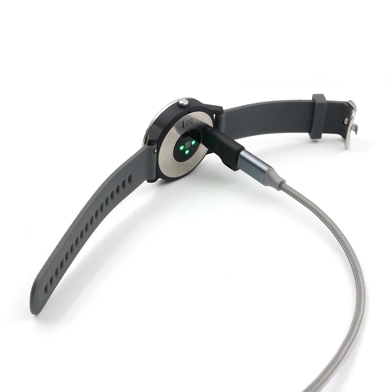 Фото 2 шт., USB Type-C переходник для Garmin Quatix 5 Sapphire Vivosport Vivoactive 3/3T D2 №5