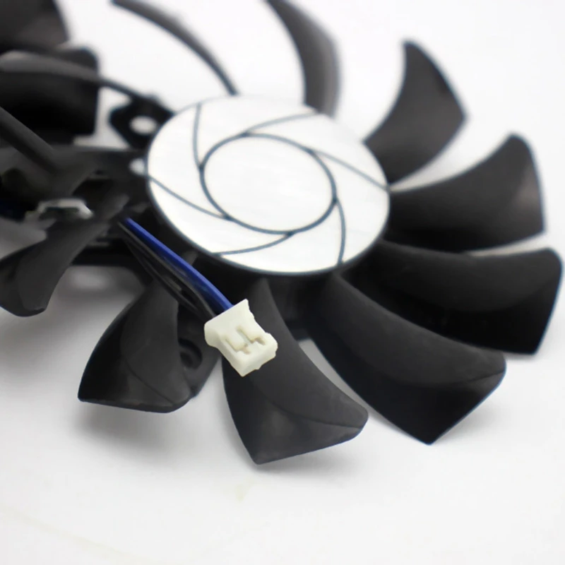 HA8010H12F-Z 75 мм 2Pin GTX1050Ti GPU Cooler DUAL Fan для MSI Geforce GTX 1050Ti GTX-1050-Ti-4GT-OC(2 шт.) (art.: 3920c9ce28b03) - 3920c9ce28b03