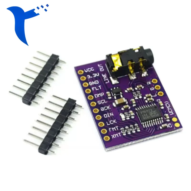 Стерео цифро-аналоговый преобразователь PCM5102A