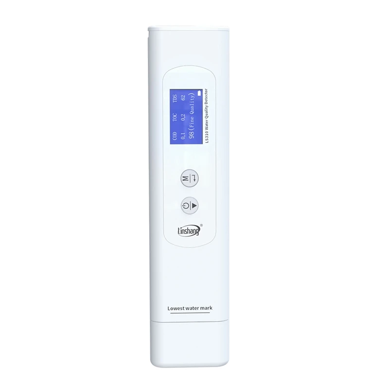 Цифровой тестер воды Linshang LS310 COD, 0, UV275, TDS для питьевой воды, прочный и простой в использовании