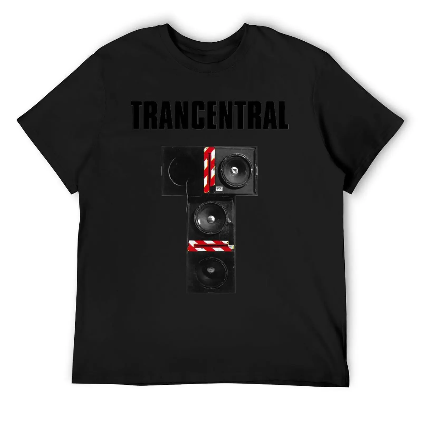 Футболка TRANCENTRAL, дизайнерские рубашки, мужские футболки больших размеров с рисунком, большие и высокие