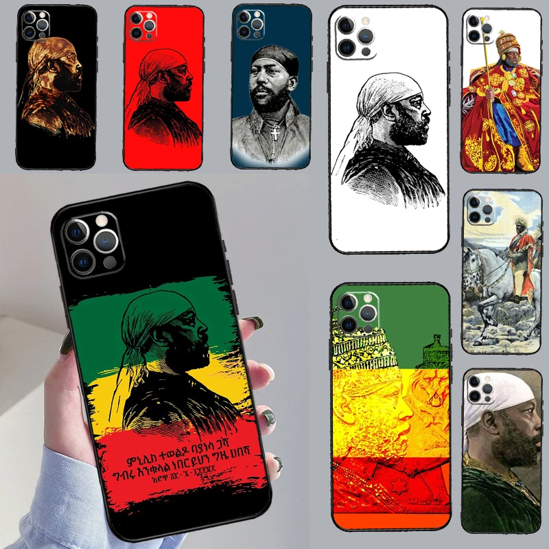 Чехол Emperor Menelik II Of Ethiopia Adwa для Honor Magic 7 6 5 Pro, чехол для Honor X9c X9b X9a X8a X8b X9 50 70 90 200 400 Lite