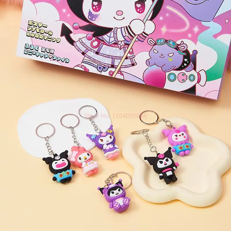 Sanrio Kuromi Cinnamoroll Melody Christmas Advent Calendar Kawaii Random Figure Ornament Anime Cartoon Keychain Kids Toy Gift (art.: 3920ca4463dfa) - 3920ca4463dfa